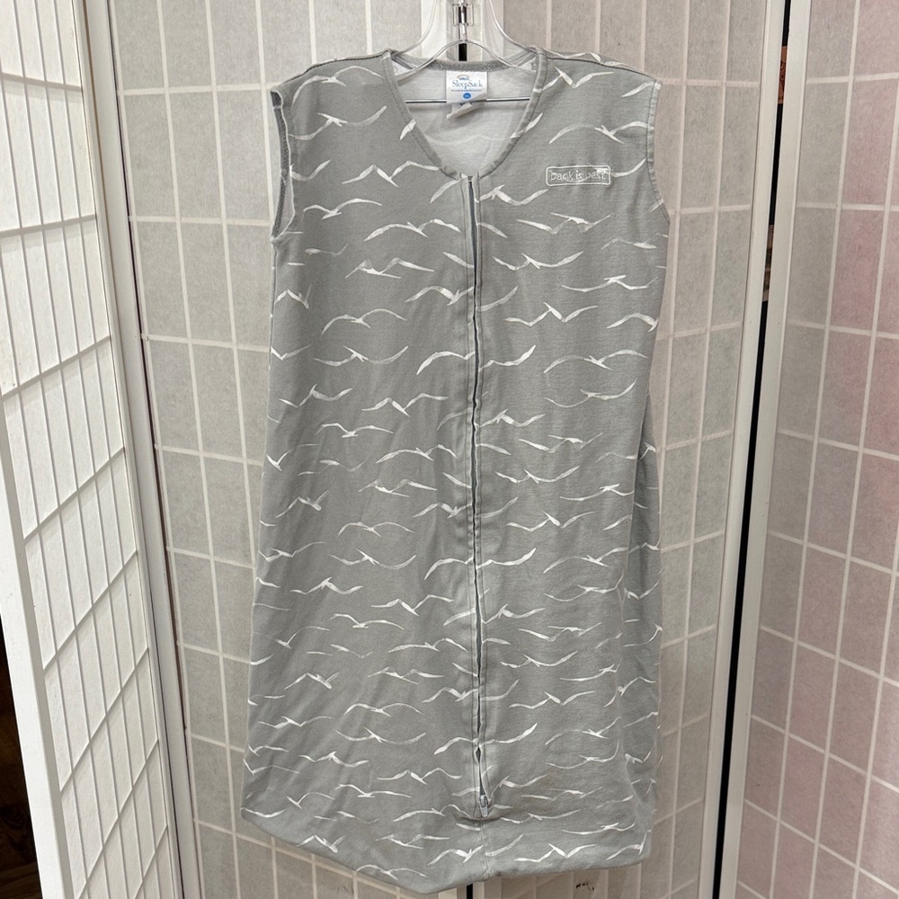 Halo Gray Sleep Sack with Seagull Design Size XL